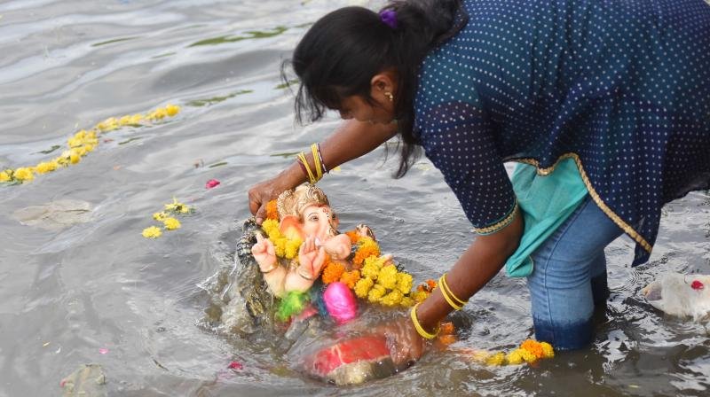 Ganesh Idol Immersion : రేపే నిమర్జనం సిటీలో ట్రాఫిక్ ఆంక్షలు... ganesh-idol-immersion-traffic-restrictions-at-hyderabad