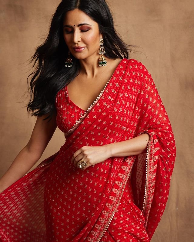 Katrina Kaif : కైపెక్కిస్తోన్న కత్రినా కైఫ్ చీర సొగసులు 3 katrina-kaif-amazing-looks-in-traditional-ethnic-sarees
