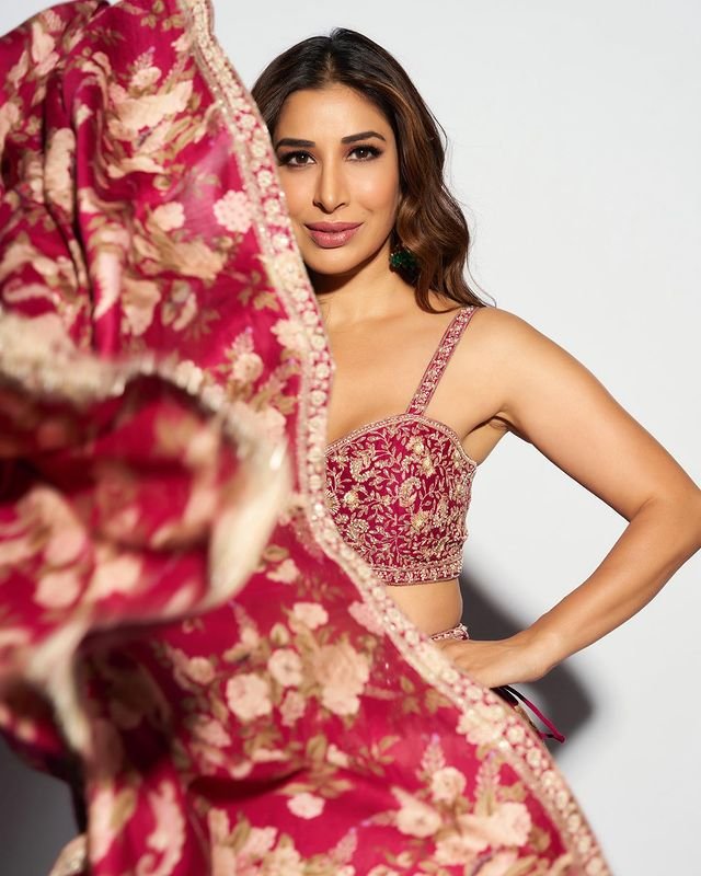 Sophie choudry : ఎద అందాలతో పిచ్చెక్కిస్తోన్న బాలీవుడ్ బ్యూటీ sophie-choudry-lehenga-is-here-to-serve-fresh-festive-vibes