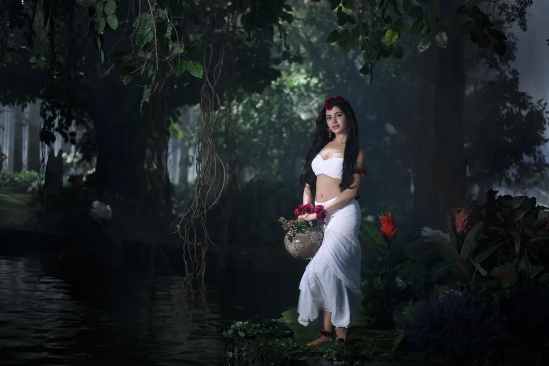 Samantha Ruth Prabhu : దివి నుంచి అప్సరస దిగివచ్చినట్లే ఉంది 4 samantha-ruth-prabhu-shares-awesome-pics-from-shakuntalam