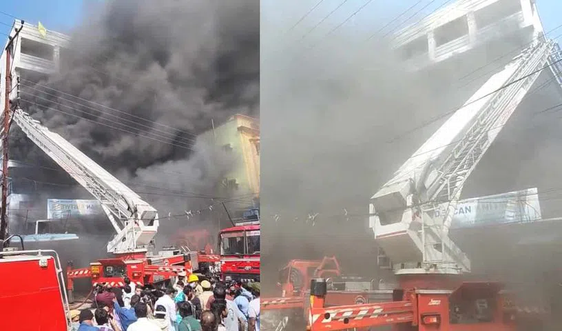Fire Accident : సికింద్రాబాద్లోని ఐదంతస్తుల భవనంలో మంటలు..కొనసాగుతున్న సహాయక చర్యలు 4 fire-accident-five-store-building-on-fire-rescue-operation-going-on