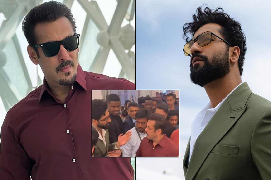 కత్రినా భర్తను నెట్టేసిన సల్మాన్ ఖాన్ సెక్యూరిటీ .. పట్టించుకోని సల్మా న్ ఖాన్ 2 కత్రినా భర్తను నెట్టేసిన సల్మాన్ ఖాన్ సెక్యూరిటీ .. పట్టించుకోని సల్మా న్ ఖాన్